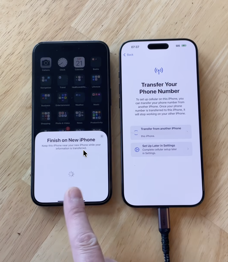 cách chuyển dữ liệu sang iphone 16 Pro Max - Hình 4