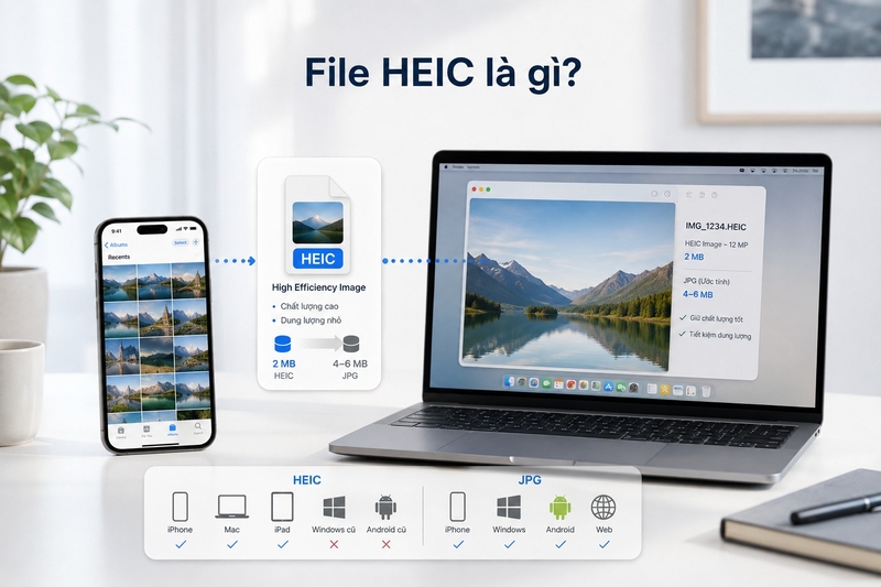 File HEIC là gì