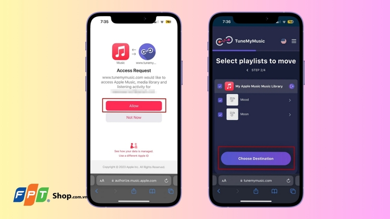 Đăng nhập tài khoản Apple ID