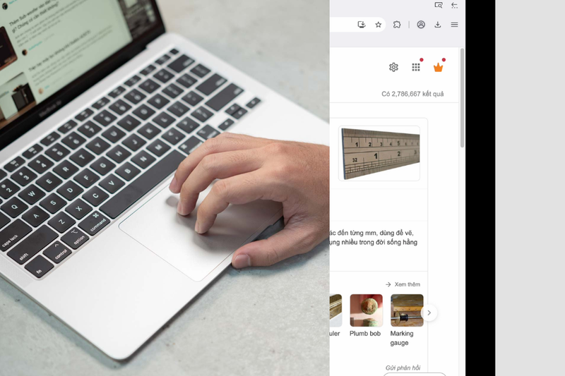 Sử dụng cử chỉ trên Trackpad