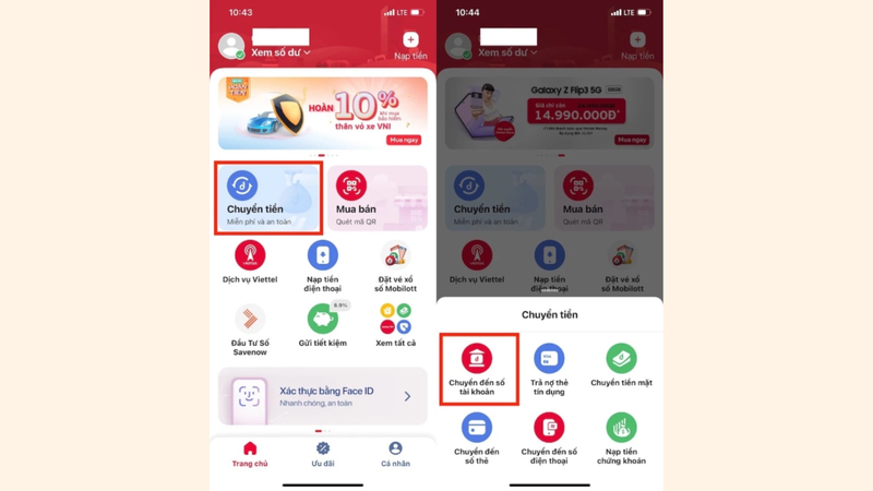 cách chuyển tiền từ sim sang ngân hàng hình 1.png