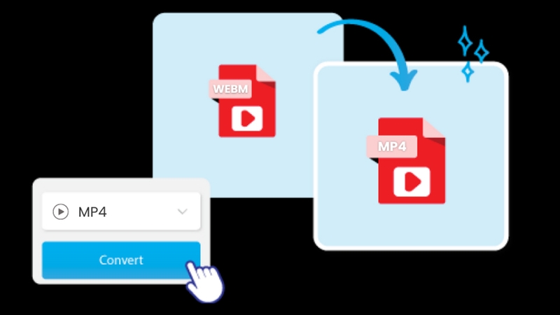 WebM và MP4 là hai định dạng video nổi bật