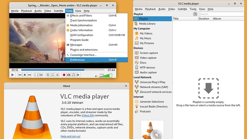 Phần mềm VLC Media Player