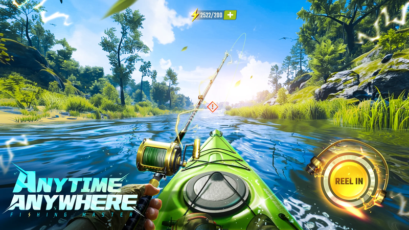 Cách có cần câu cá huyền thoại trong Fishing Master 5
