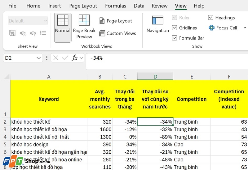 cách cố định nhiều cột trong Excel ảnh 4
