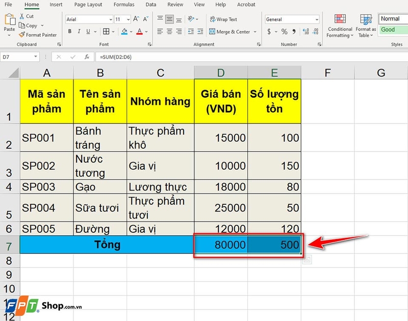 Copy giá trị trong Excel không copy công thức - 03