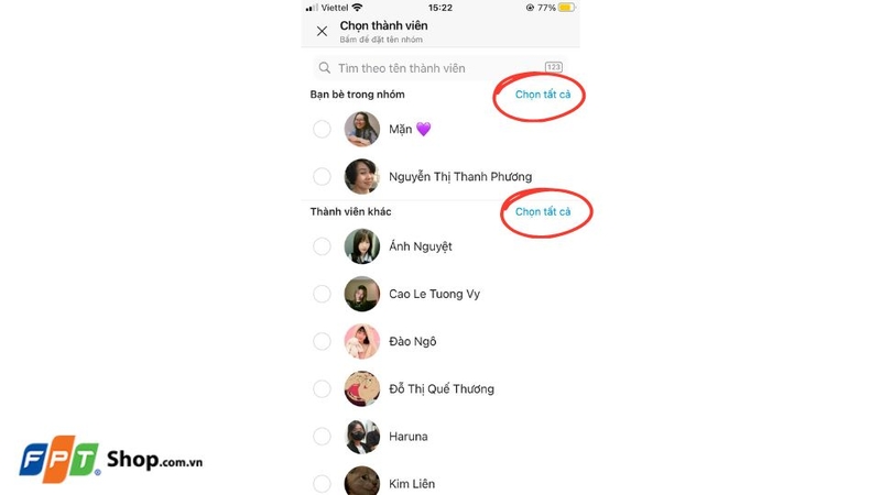 cách copy nhóm Zalo trên điện thoại 6