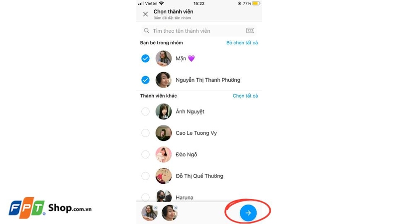 cách copy nhóm Zalo trên điện thoại 7