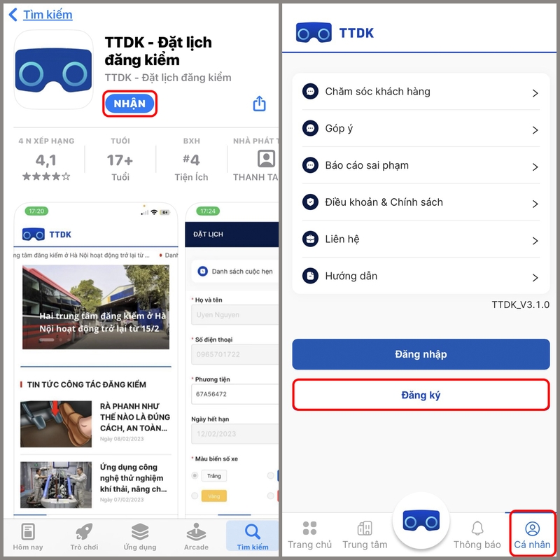 cách đăng ký đăng kiểm online hình 3