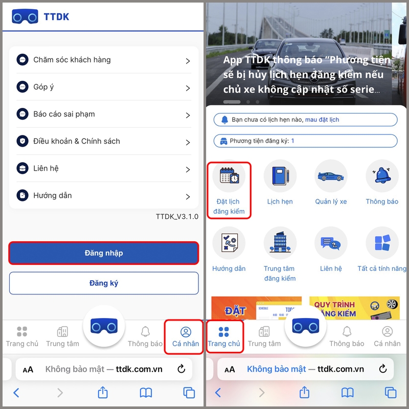 cách đăng ký đăng kiểm online hình 5