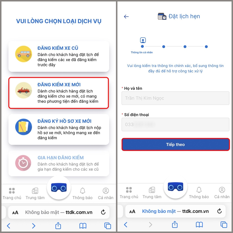 cách đăng ký đăng kiểm online hình 6