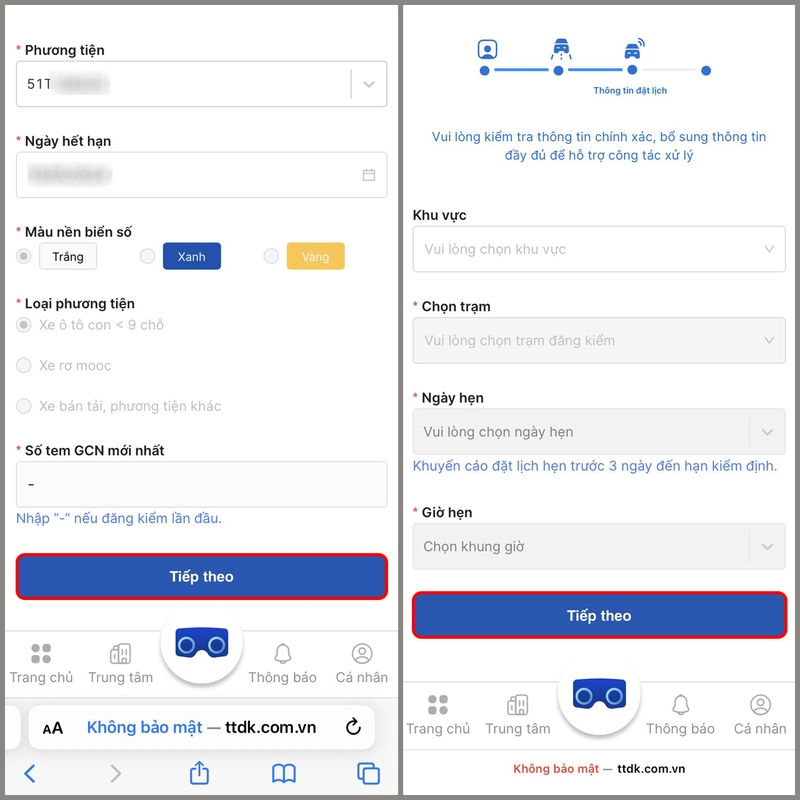 cách đăng ký đăng kiểm online hình 7