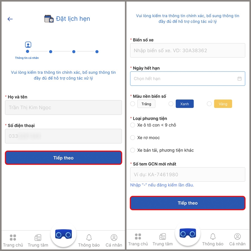 cách đăng ký đăng kiểm online hình 9