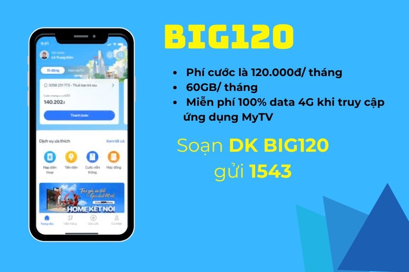 Gói cước BIG120
