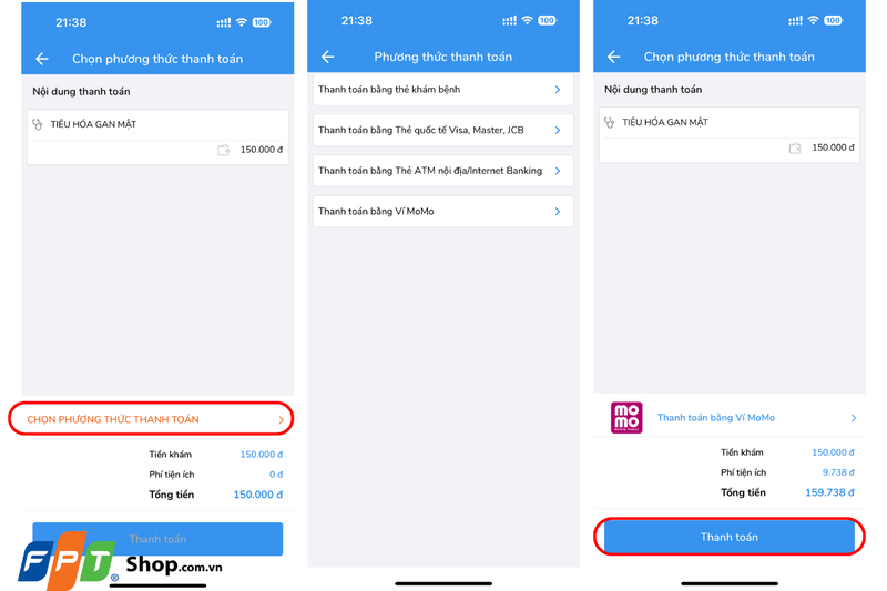 cách đăng ký khám bệnh online Đại Học Y Dược 8