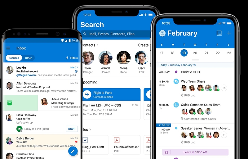 cách đăng nhập Outlook trên điện thoại hình 3