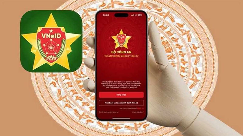 VNeID không đăng nhập được trên thiết bị mới