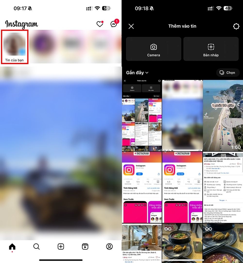 Cách đăng story trên Instagram dài 1 phút mà không bị cắt ảnh 2