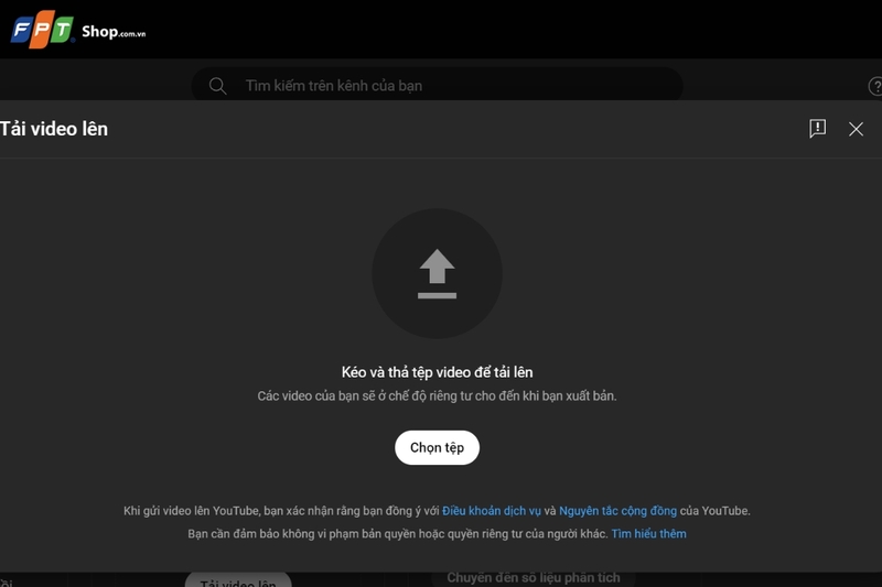 cách đăng video Shorts trên YouTube bằng máy tính 6