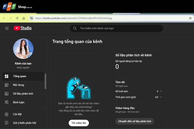 cách đăng video Shorts trên YouTube bằng máy tính 4