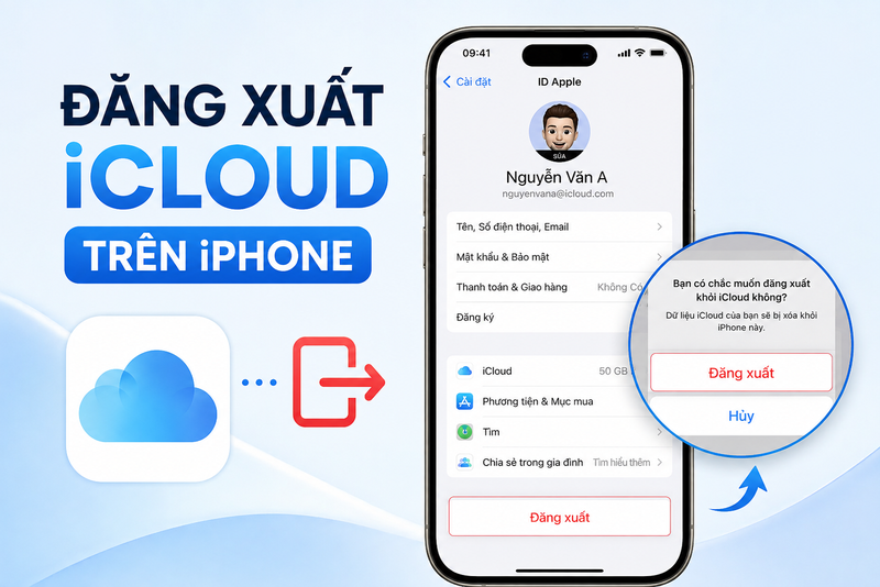 Cách đăng xuất iCloud trên iPhone - hình 2