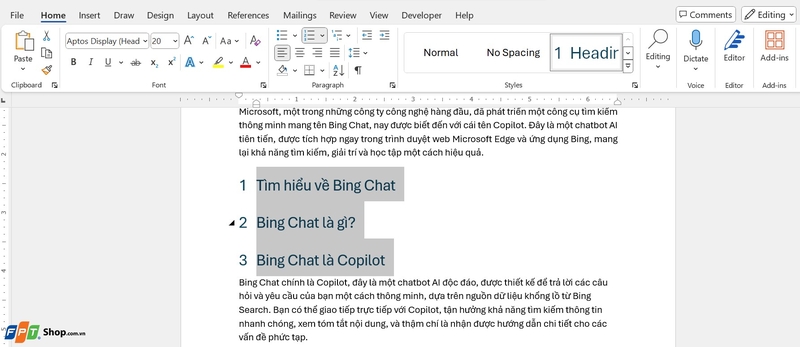 cách đánh số thứ tự 1.1 1.2 trong word ảnh 4
