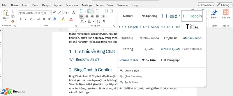cách đánh số thứ tự 1.1 1.2 trong word ảnh 6