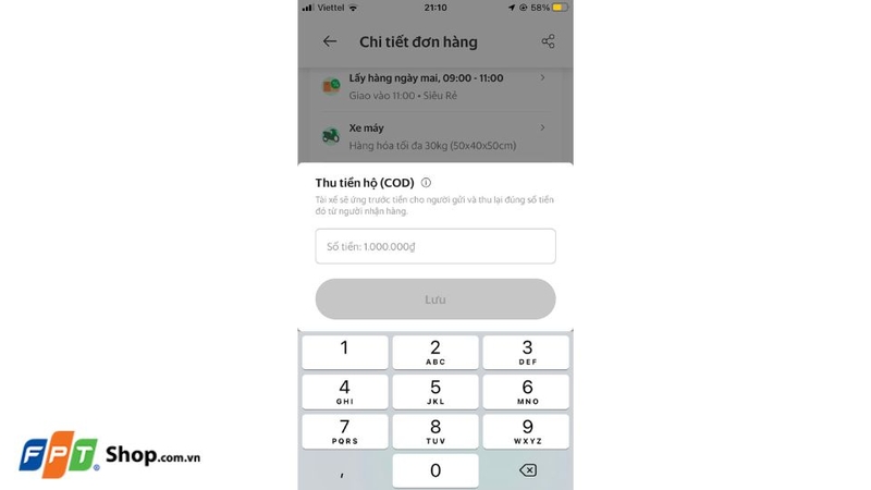 Cách đặt Grab giao hàng 12
