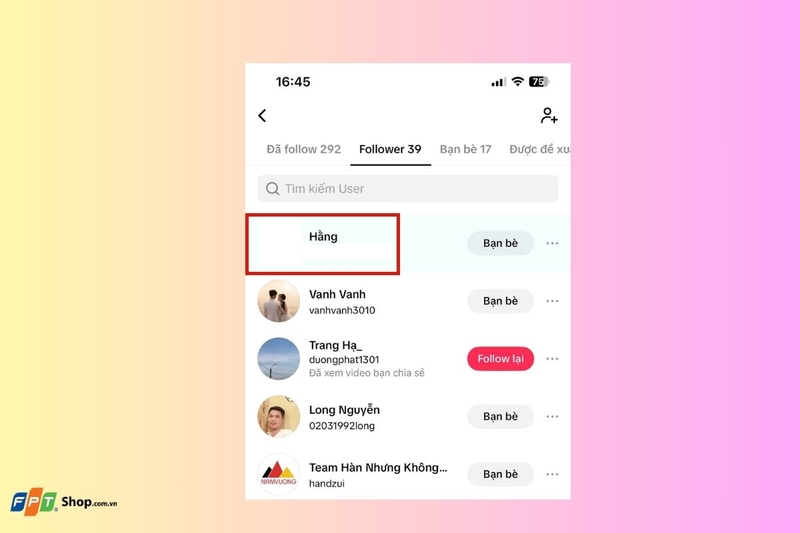 Cách đặt biệt danh cho bạn bè trên TikTok (ảnh 4)