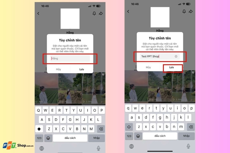 Cách đặt biệt danh cho bạn bè trên TikTok (ảnh 6)