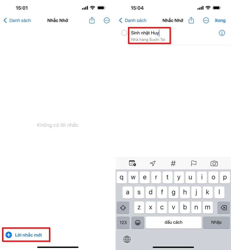 cách đặt lời nhắc sinh nhật trên iPhone ảnh 2