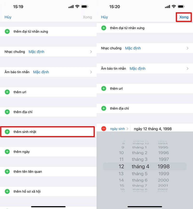 cách đặt lời nhắc sinh nhật trên iPhone ảnh 6