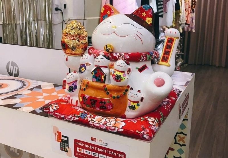 cách đặt mèo thần tài ảnh 2