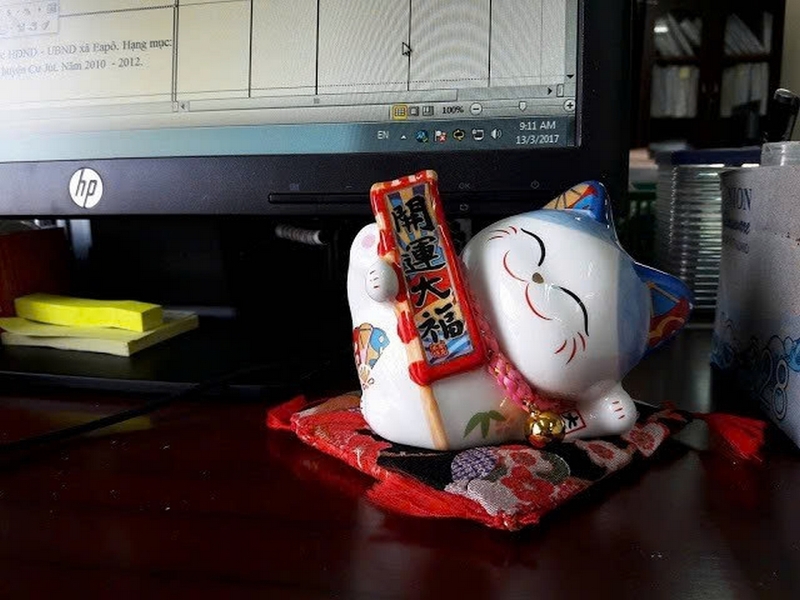 cách đặt mèo thần tài ảnh 3