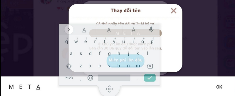 Hướng dẫn đặt tên Play Together theo mẫu