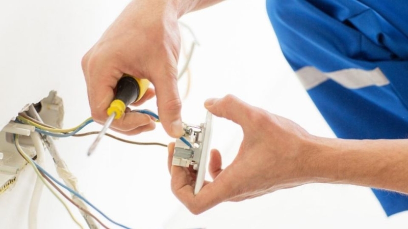 cách đấu bảng điện 2 công tắc 3 ổ cắm 4