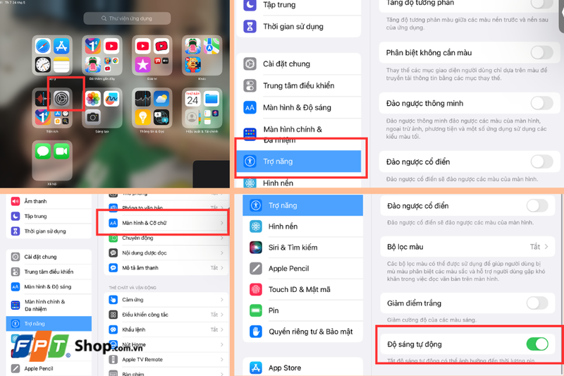 Cách để tắt tự động sáng màn hình trên iPhone và iPad (7)