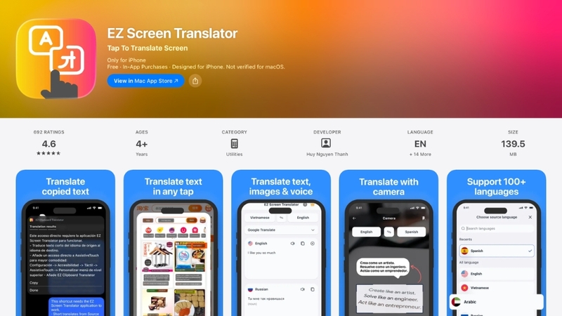 EZ Screen Translator
