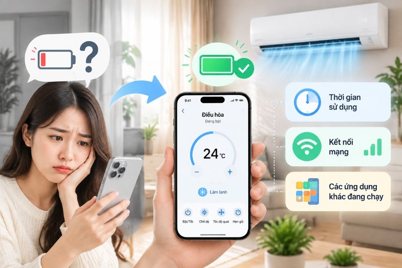 cách điều khiển điều hòa bằng điện thoại iphone (ảnh 5)