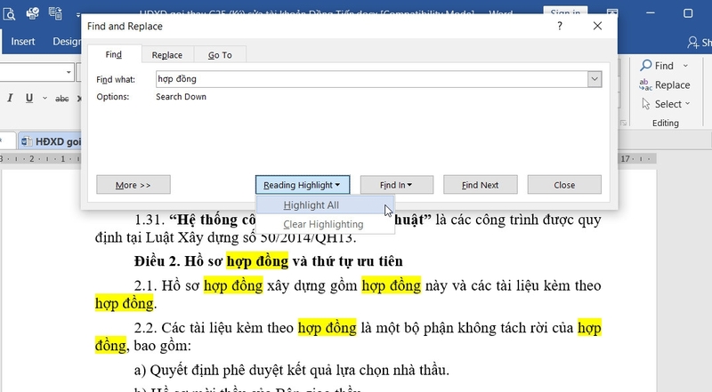 cách định dạng nhanh từ xuất hiện nhiều lần trên word - Hình 6