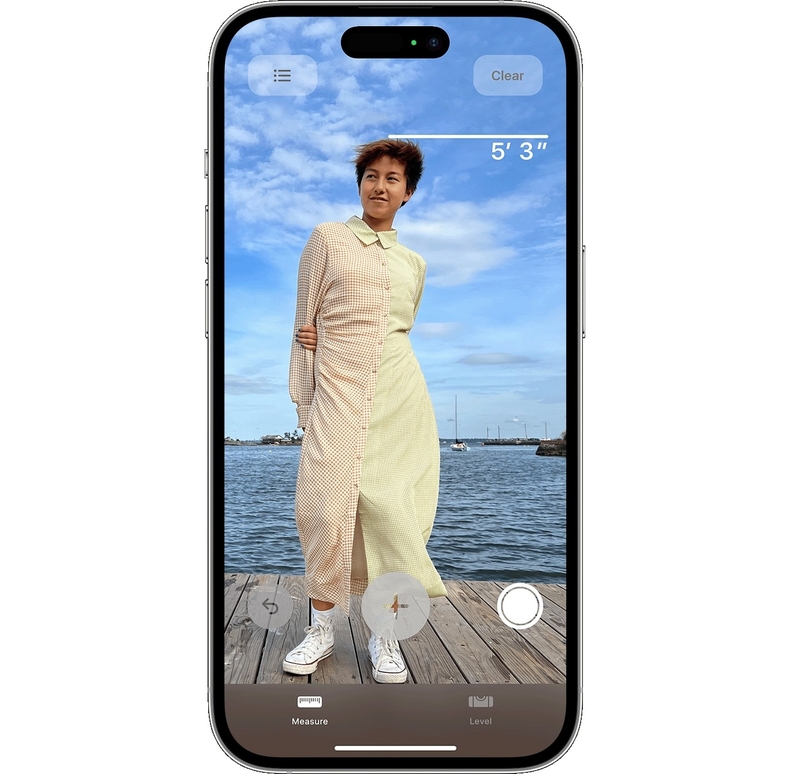 cách đo chiều cao người bằng iPhone 3