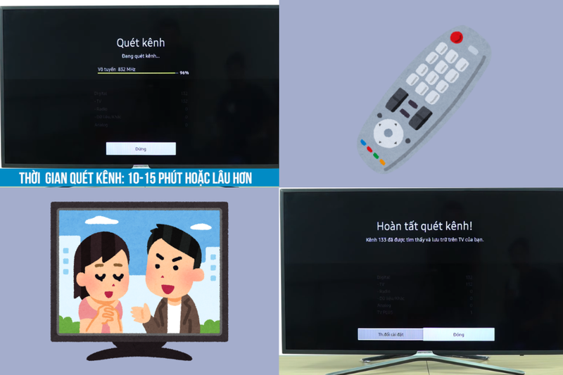 c&aacute;ch d&ograve; k&ecirc;nh tr&ecirc;n Smart tivi Samsung (5)