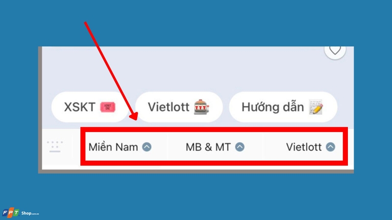 Cách dò vé số qua ứng dụng Zalo 2