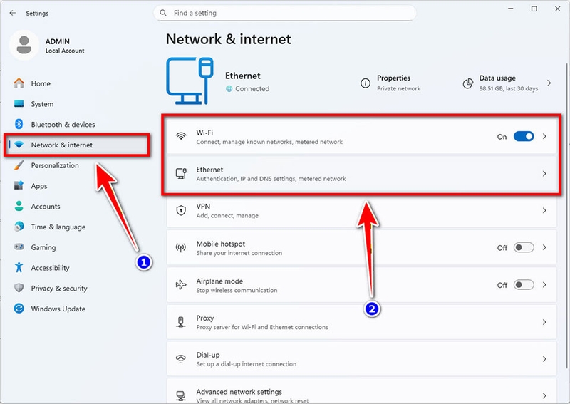Cách đổi DNS Win 11 - 04