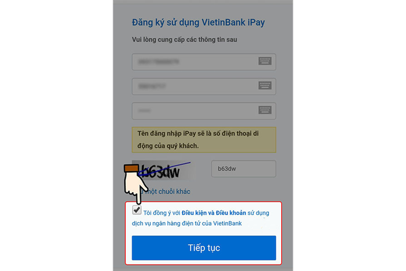 Cách đổi số điện thoại Vietinbank (hình 4)