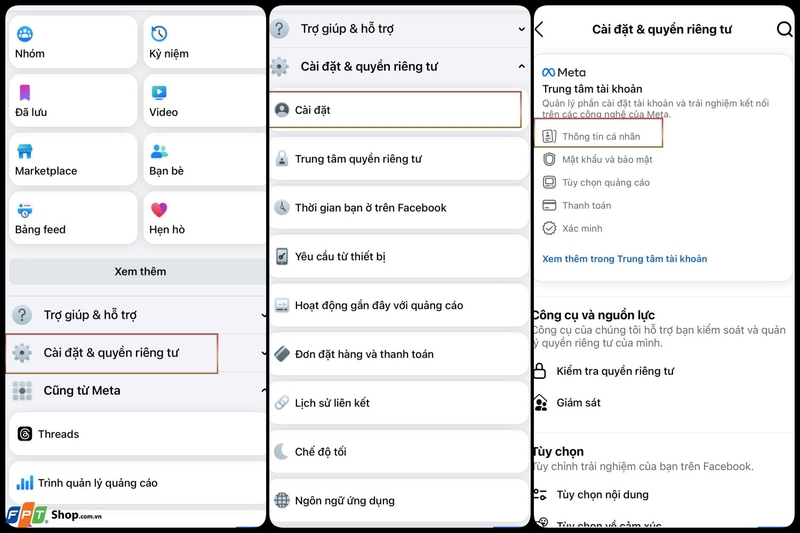 Cách đổi tên Facebook trên iPhone ảnh 1