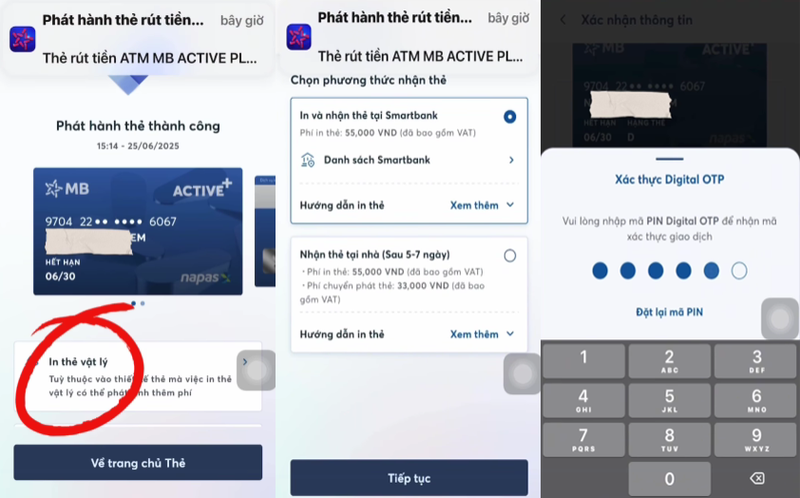 Hướng dẫn chi tiết cách đổi thẻ từ sang thẻ chip MBBank (hình 7)