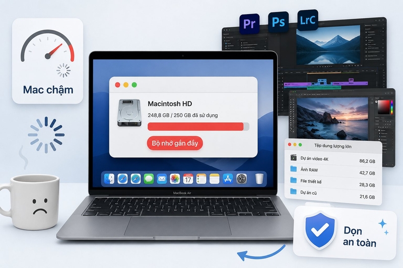 cách dọn dẹp bộ nhớ trên macOS ảnh 2