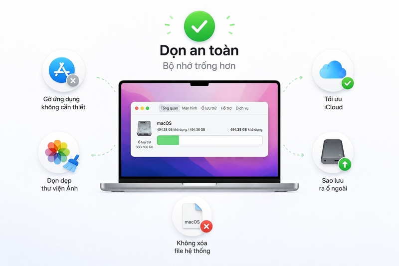 cách dọn dẹp bộ nhớ trên macOS ảnh 20