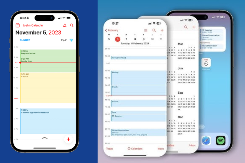 Cách đơn giản tùy chỉnh lịch trên iPhone (1)